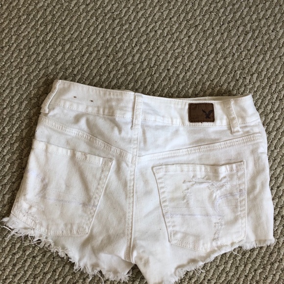 White American Eagle stretch fit denim shorts - Picture 3 of 3